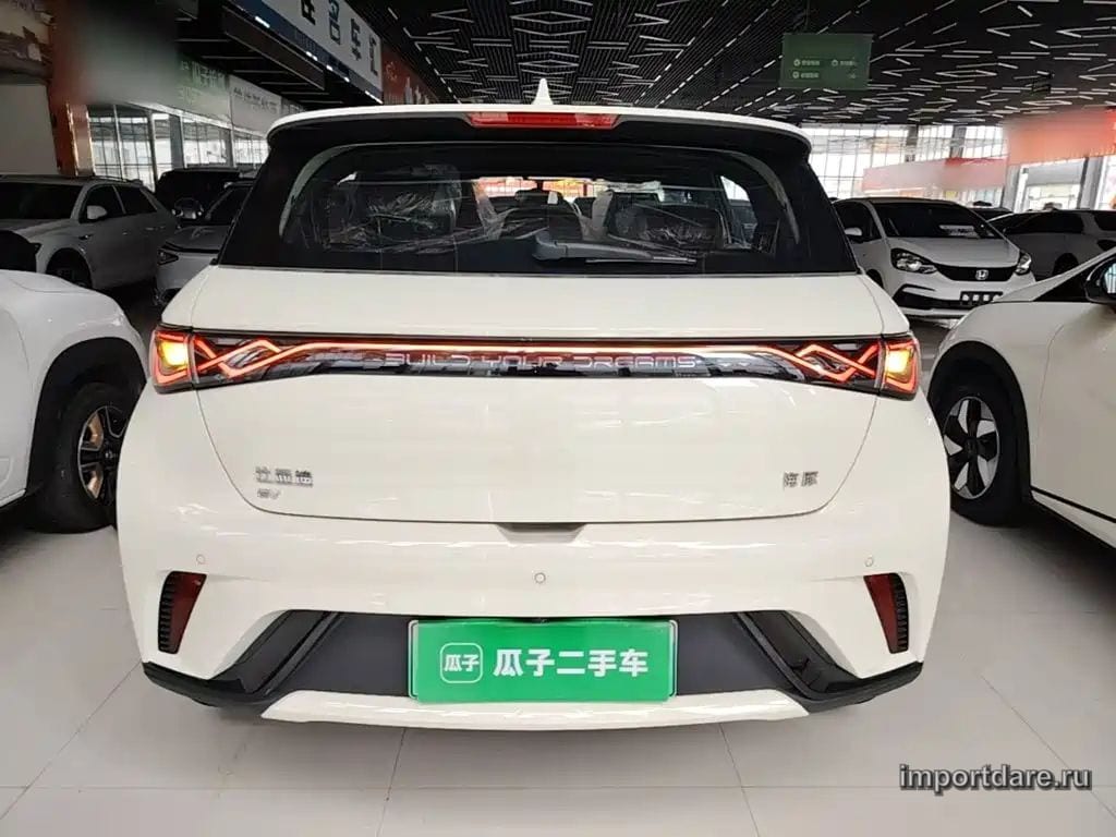 BYD DOLPHIN 2026 — 100 км, жёлто-оранжевый, Китай — под ключ — фото 6