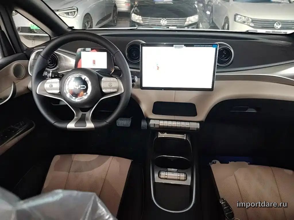 BYD DOLPHIN 2026 — 100 км, жёлто-оранжевый, Китай — под ключ — фото 10