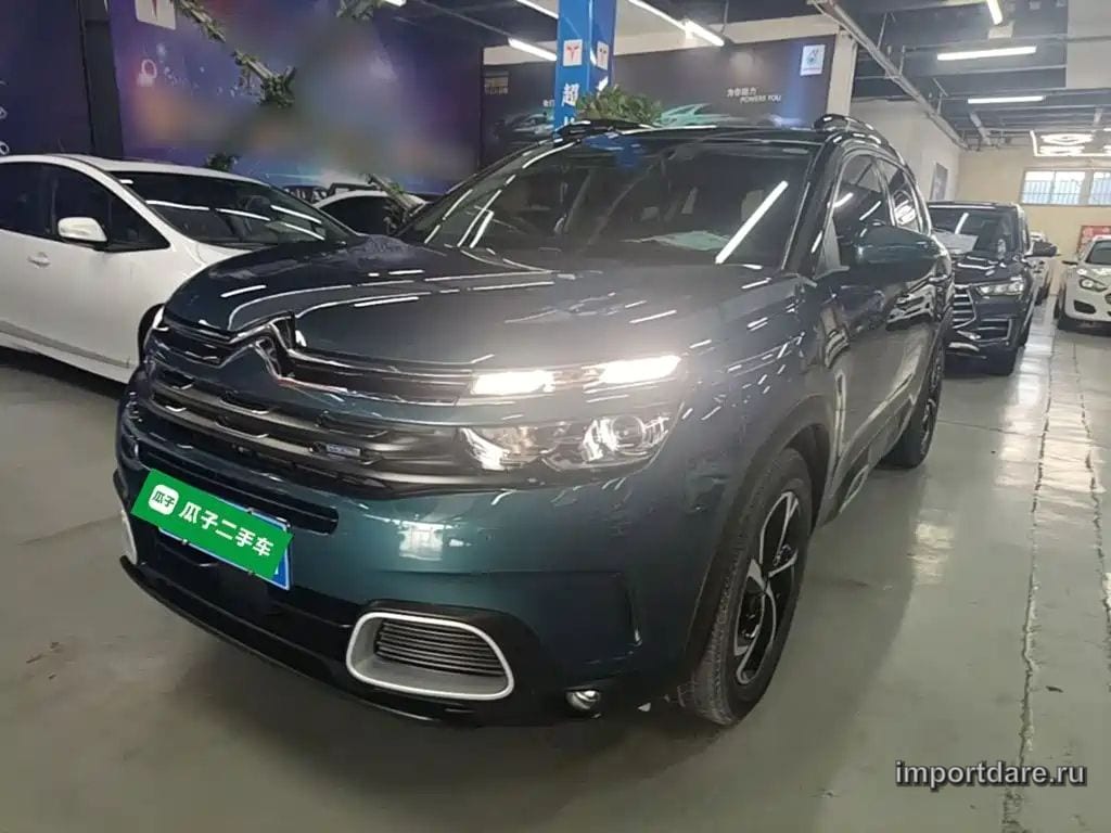 CITROEN C5 AIRCROSS 2019 — 70 700 км, синий, Китай — под ключ — фото 1