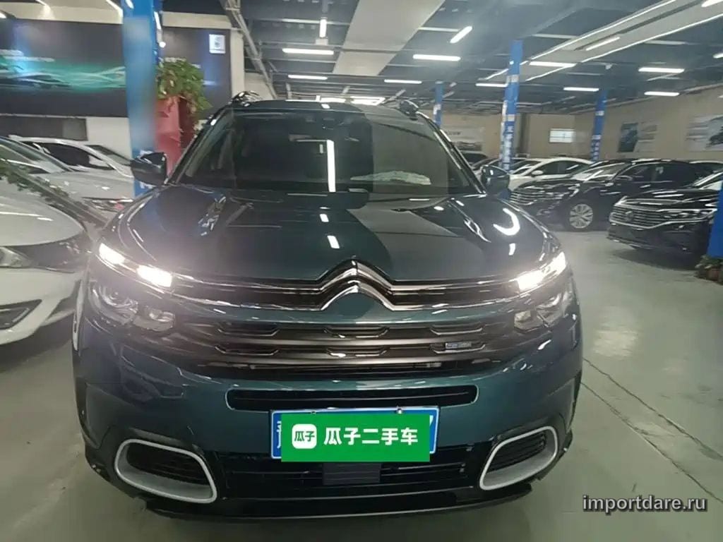 CITROEN C5 AIRCROSS 2019 — 70 700 км, синий, Китай — под ключ — фото 3