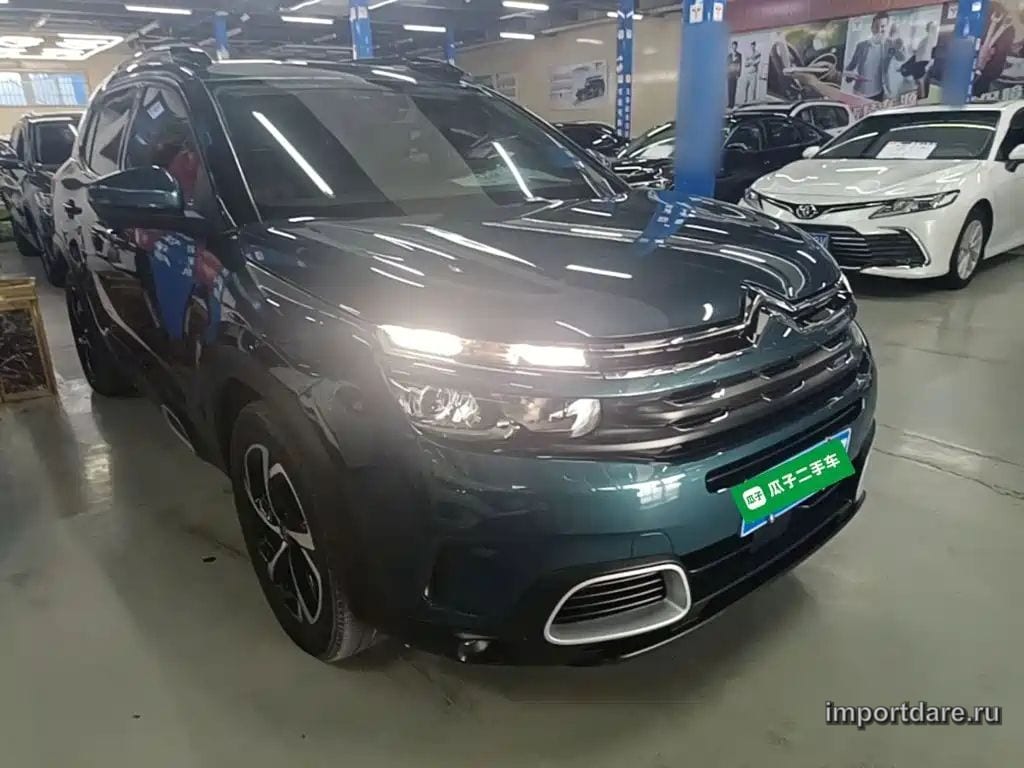 CITROEN C5 AIRCROSS 2019 — 70 700 км, синий, Китай — под ключ — фото 4