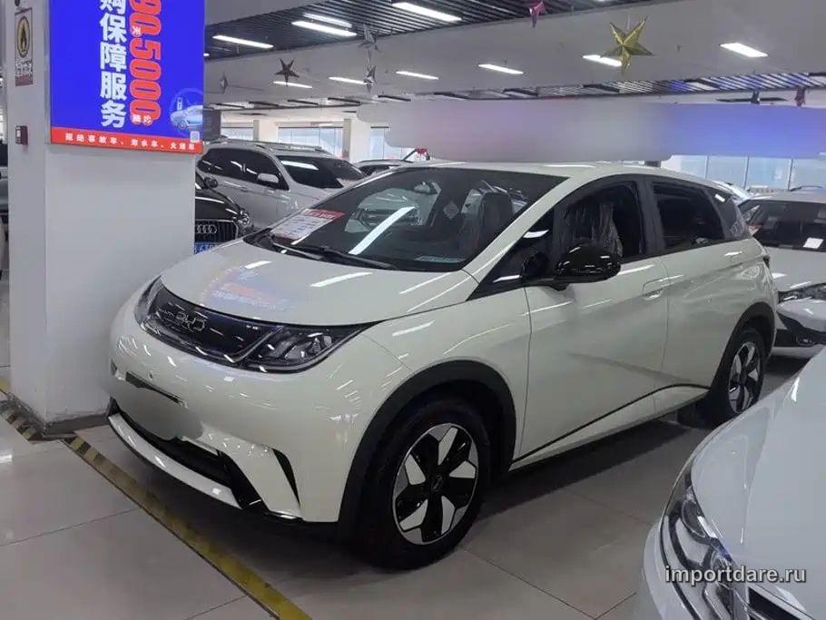 BYD DOLPHIN 2026 — 300 км, жёлто-оранжевый, Китай — под ключ — фото 1