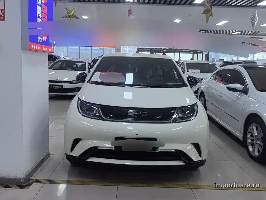 BYD DOLPHIN 2026 — 300 км, жёлто-оранжевый, Китай — под ключ — фото 2