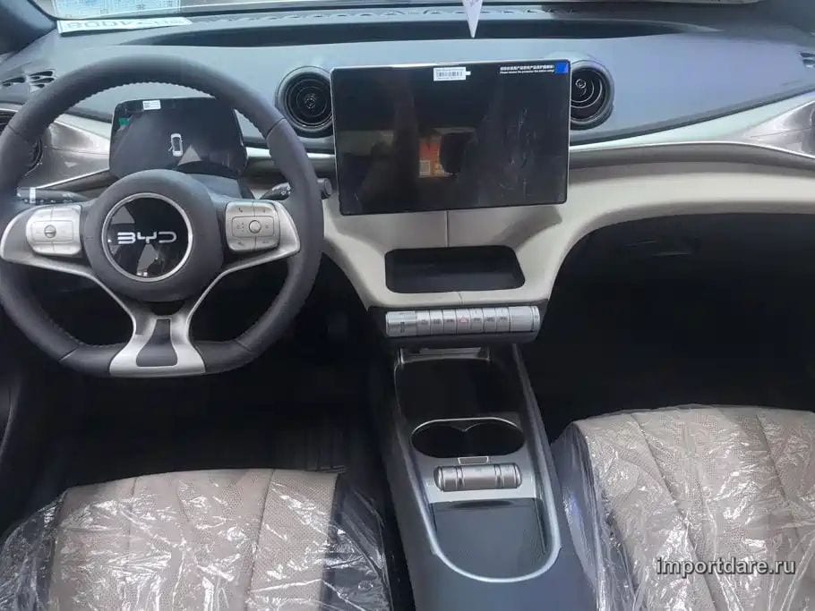 BYD DOLPHIN 2026 — 300 км, жёлто-оранжевый, Китай — под ключ — фото 12
