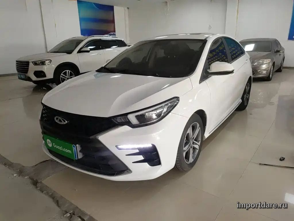 CHERY ARRIZO 5 PLUS 2022 — 91 500 км, белый, Китай — под ключ — фото 2