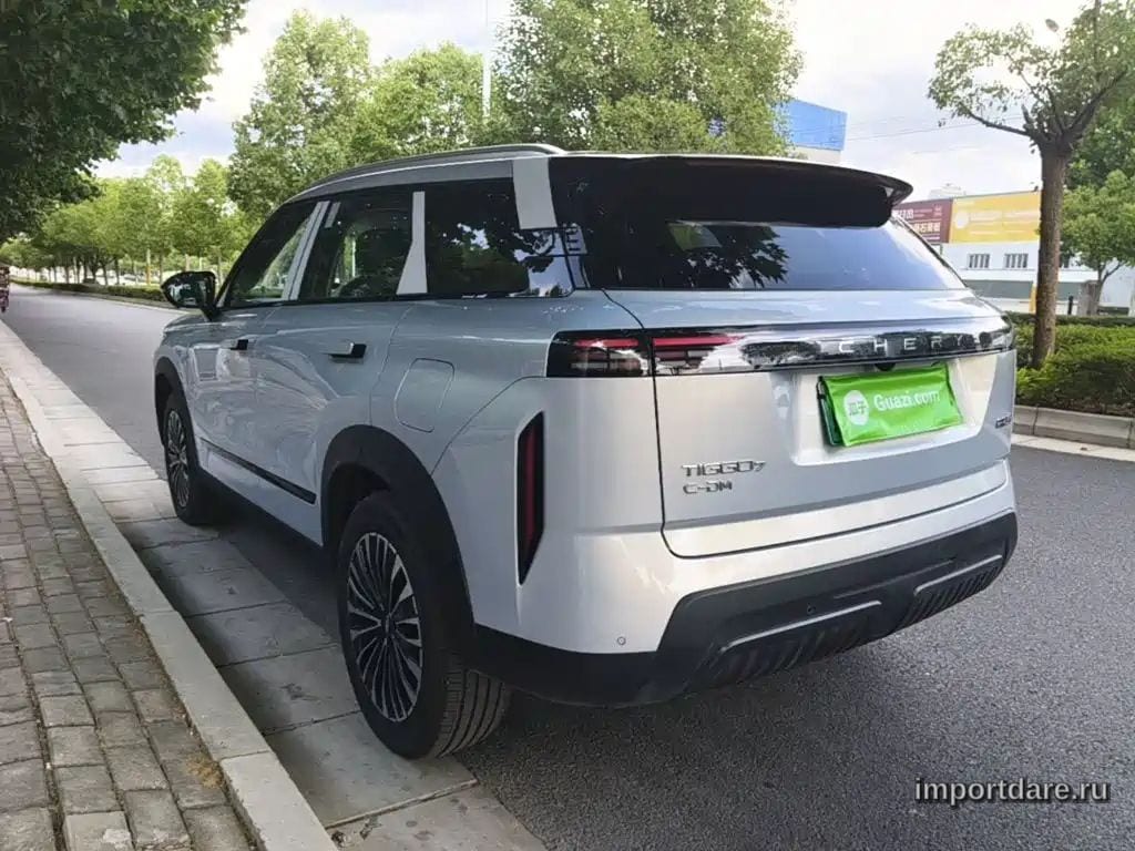 CHERY TIGGO 7 C-DM 2026 — 100 км, серебристый, Китай — под ключ — фото 5