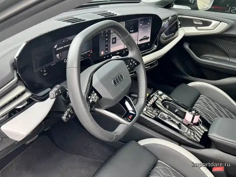 AUDI A5L 2025 — 7 700 км, зелёный, Китай — под ключ — фото 6
