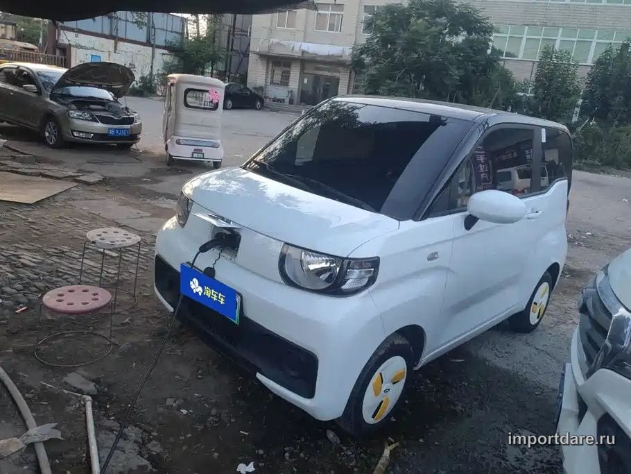 CHERY QQ ICE CREAM 2023 — 4 700 км, белый, Китай — под ключ — фото 1
