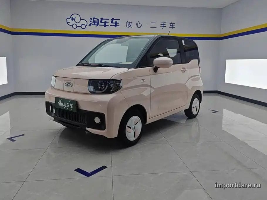 CHERY QQ ICE CREAM 2023 — 23 700 км, пурпурный, Китай — под ключ — фото 1