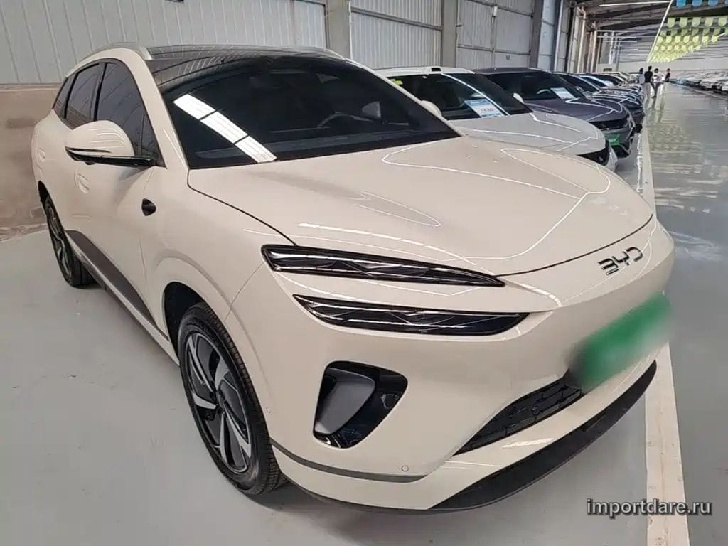 BYD SEALION 06 NEW ENERGY 2026 — 2 200 км, жёлто-оранжевый, Китай — под ключ — фото 4