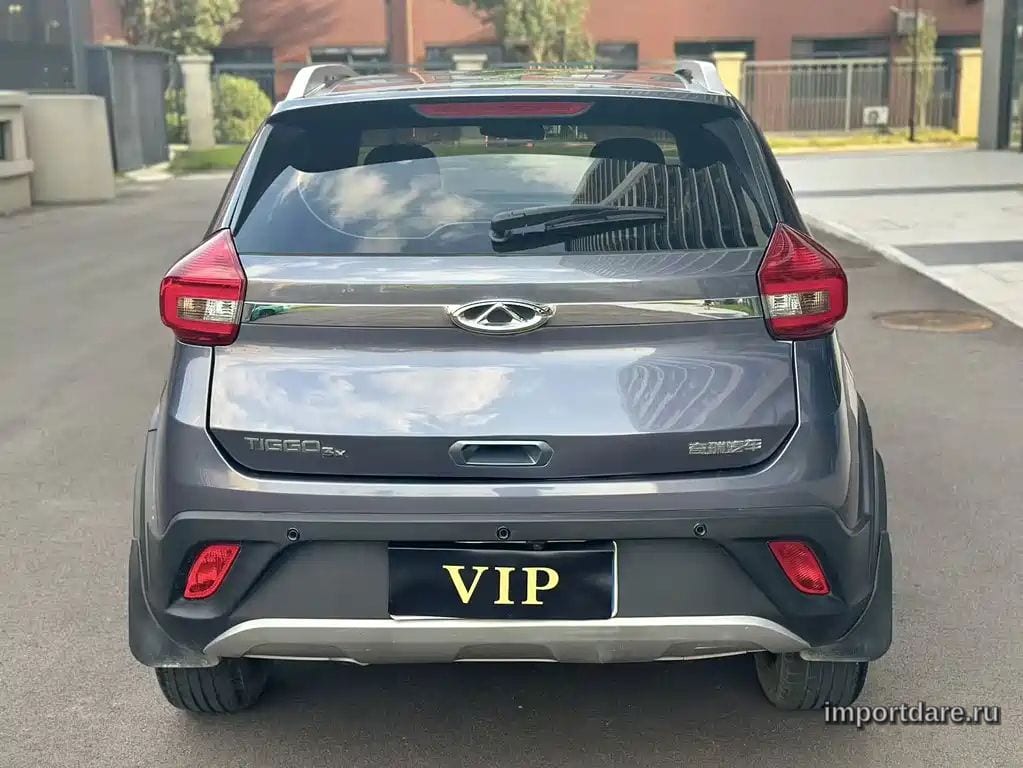 CHERY TIGGO 3X 2018 — 52 000 км, серебристый, Китай — под ключ — фото 4