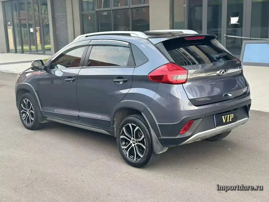 CHERY TIGGO 3X 2018 — 52 000 км, серебристый, Китай — под ключ — фото 8