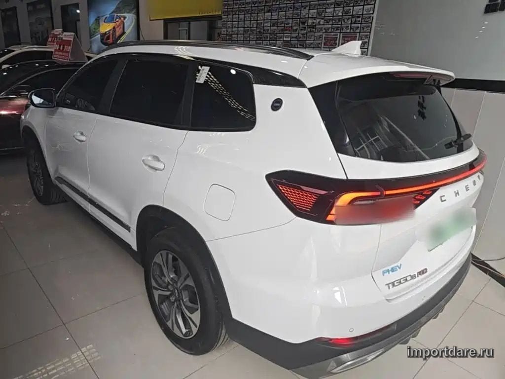 CHERY TIGGO 8 PRO NEW ENERGY 2025 — 4 300 км, белый, Китай — под ключ — фото 5
