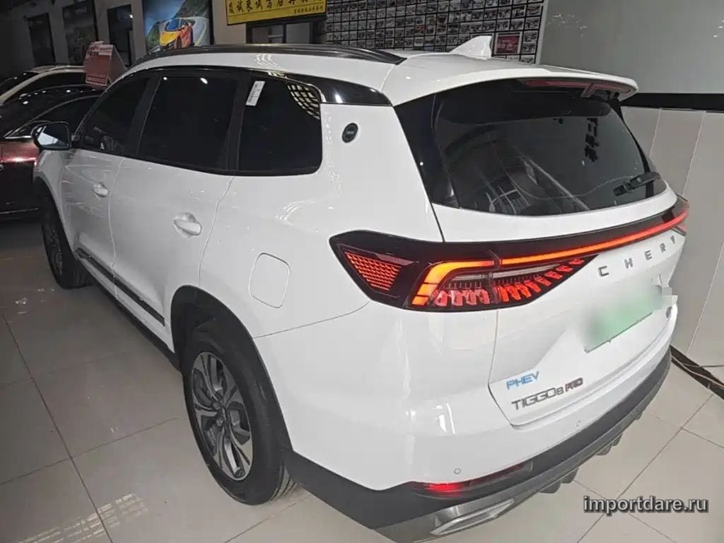 CHERY TIGGO 8 PRO NEW ENERGY 2025 — 4 300 км, белый, Китай — под ключ — фото 6