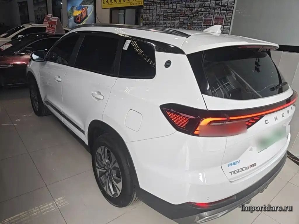 CHERY TIGGO 8 PRO NEW ENERGY 2025 — 4 300 км, белый, Китай — под ключ — фото 7