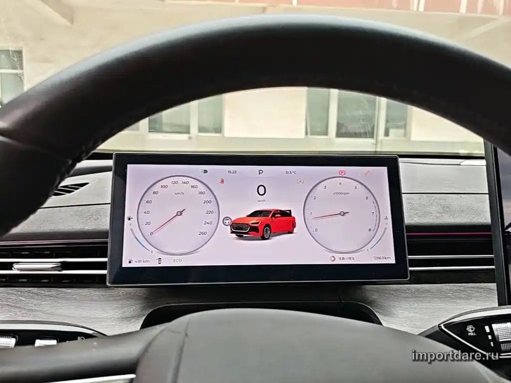 CHERY ARRIZO 8 PRO 2025 — 12 800 км, зелёный, Китай — под ключ — фото 12