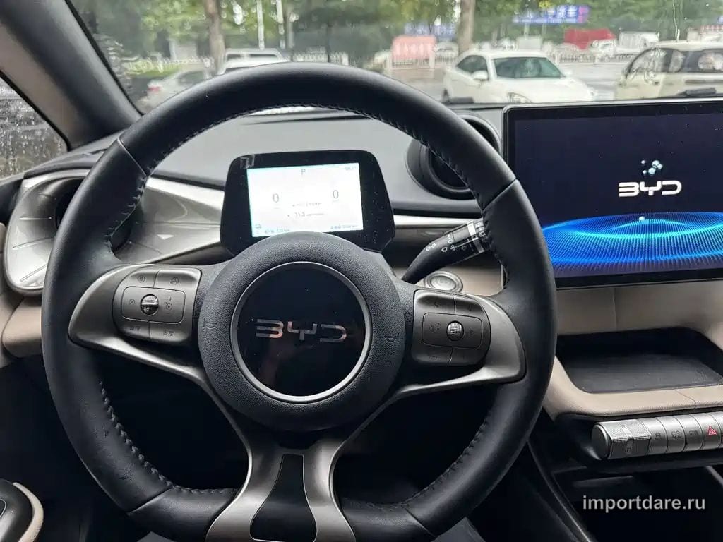 BYD DOLPHIN 2026 — 3 700 км, жёлто-оранжевый, Китай — под ключ — фото 6