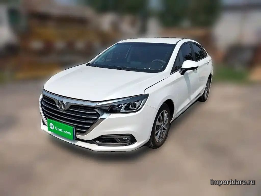 BAIC SENOVA D50 2019 — 36 600 км, белый, Китай — под ключ — фото 1