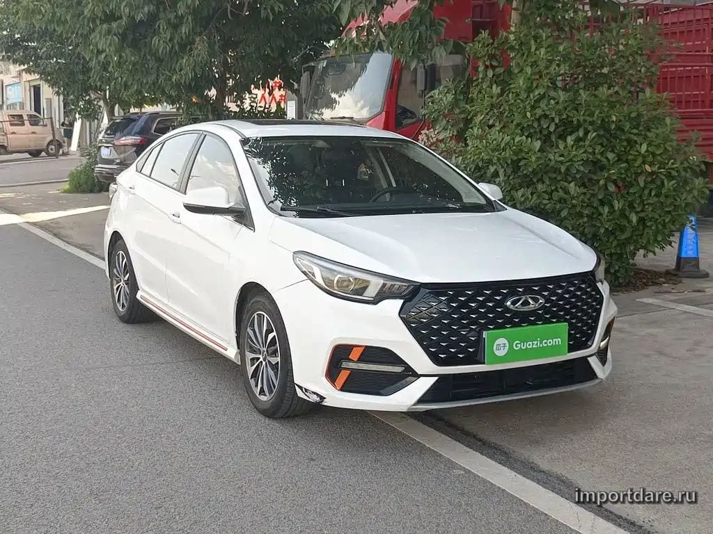 CHERY ARRIZO 5 PLUS 2023 — 32 300 км, белый, Китай — под ключ — фото 4