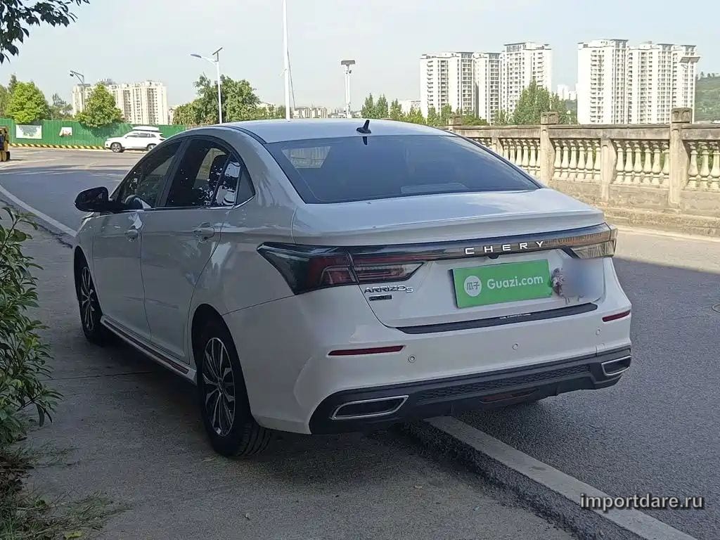 CHERY ARRIZO 5 PLUS 2023 — 32 300 км, белый, Китай — под ключ — фото 5