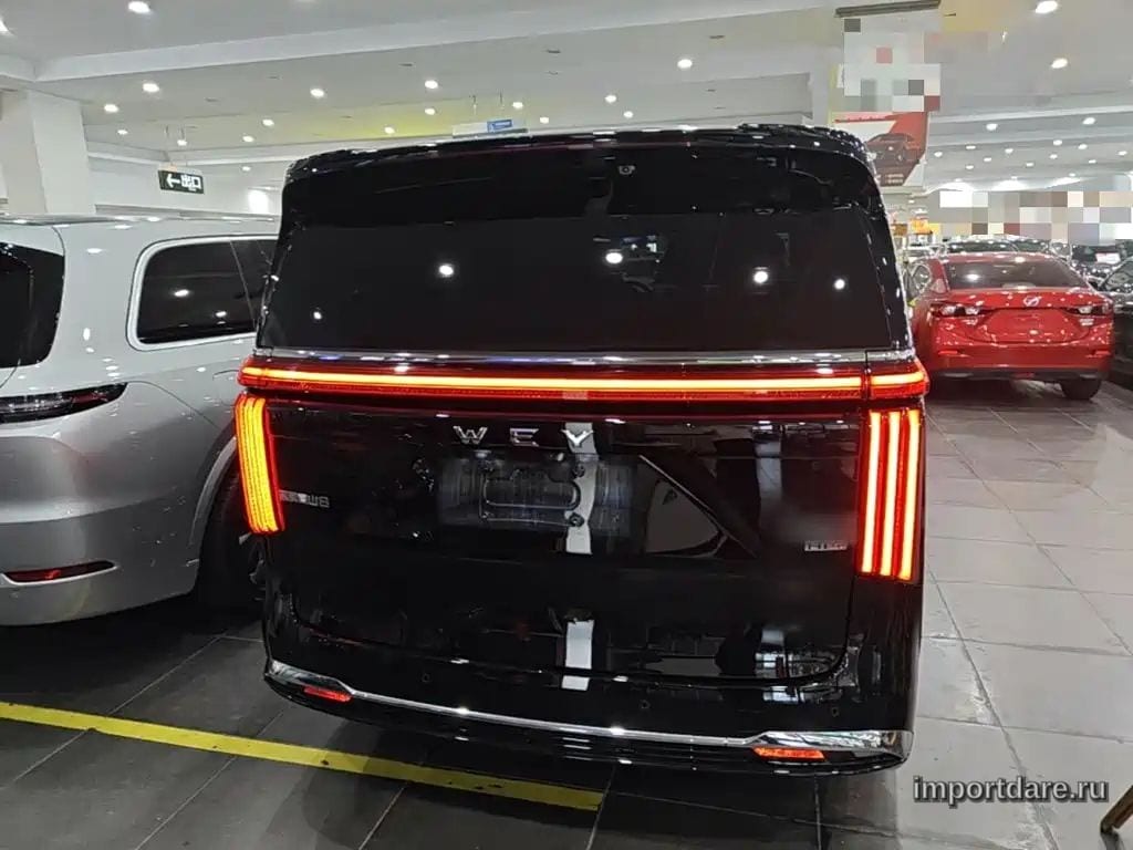 WEY GAOSHAN 2025 — 28 600 км, чёрный, Китай — под ключ — фото 4