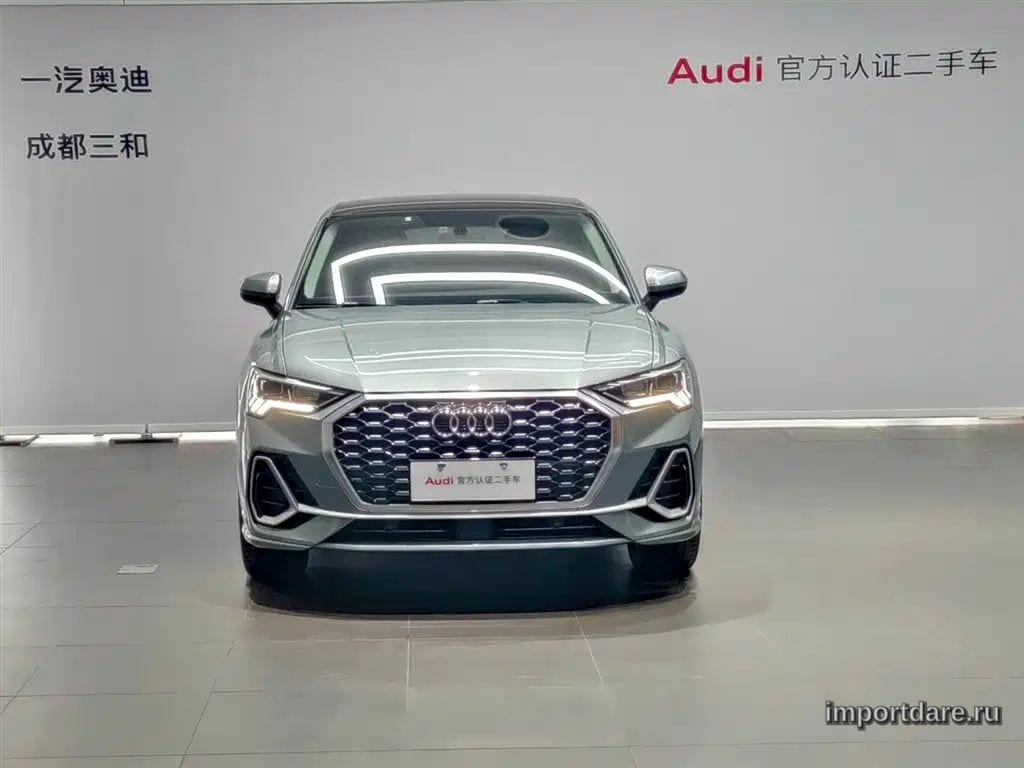 AUDI Q3 SPORTBACK 2021 — 68 800 км, зелёный, Китай — под ключ — фото 2