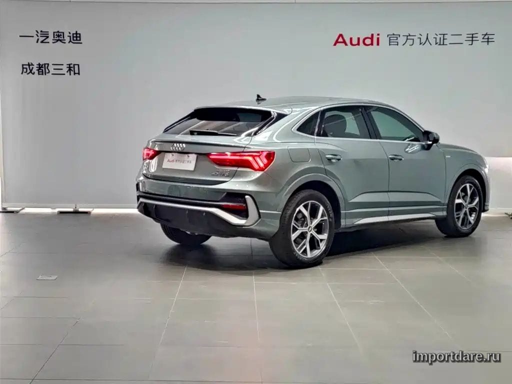 AUDI Q3 SPORTBACK 2021 — 68 800 км, зелёный, Китай — под ключ — фото 4