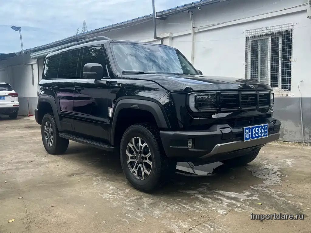 BAIC BEIJING BJ40 2026 — 4 700 км, чёрный, Китай — под ключ — фото 3