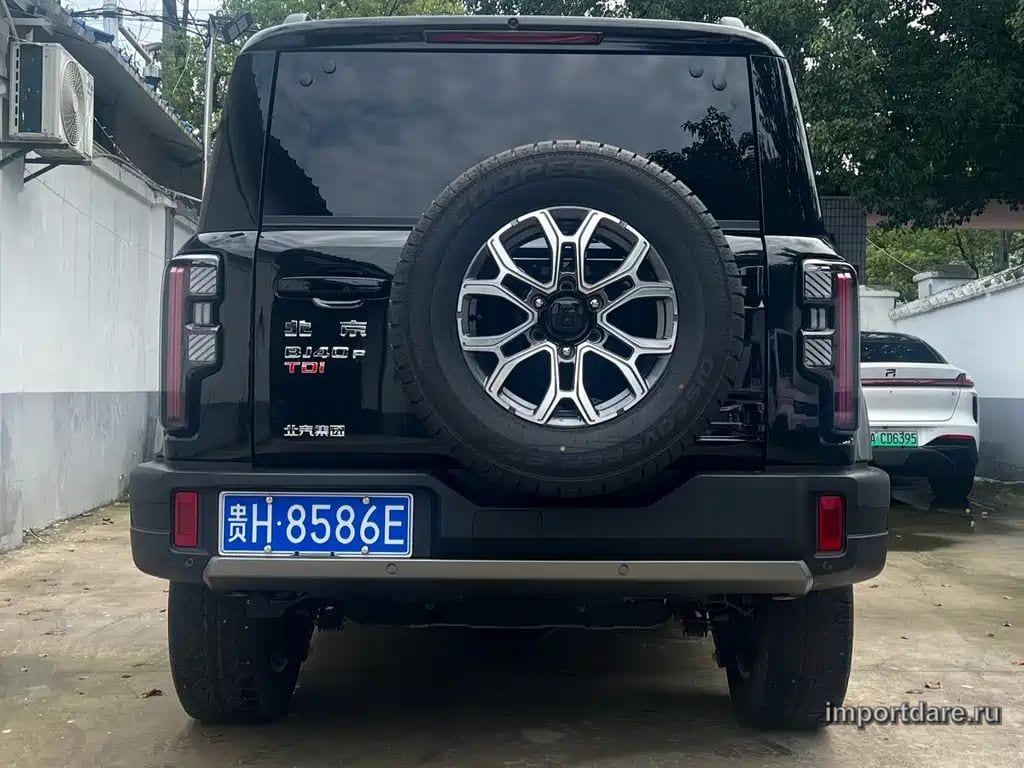 BAIC BEIJING BJ40 2026 — 4 700 км, чёрный, Китай — под ключ — фото 5