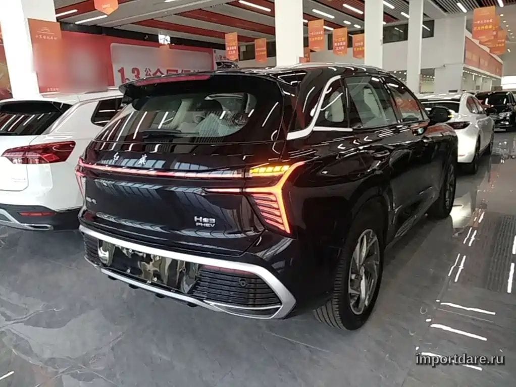 HONGQI HS3 PHEV 2026 — 100 км, чёрный, Китай — под ключ — фото 7