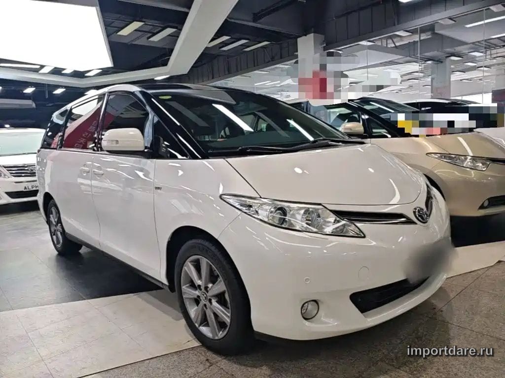 TOYOTA PREVIA 2018 — 110 600 км, белый, Китай — под ключ — фото 4