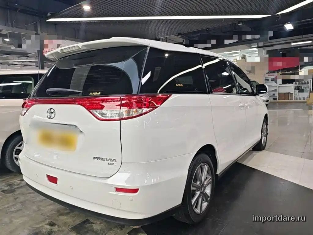 TOYOTA PREVIA 2018 — 110 600 км, белый, Китай — под ключ — фото 7