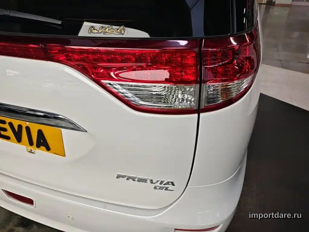 TOYOTA PREVIA 2018 — 110 600 км, белый, Китай — под ключ — фото 8