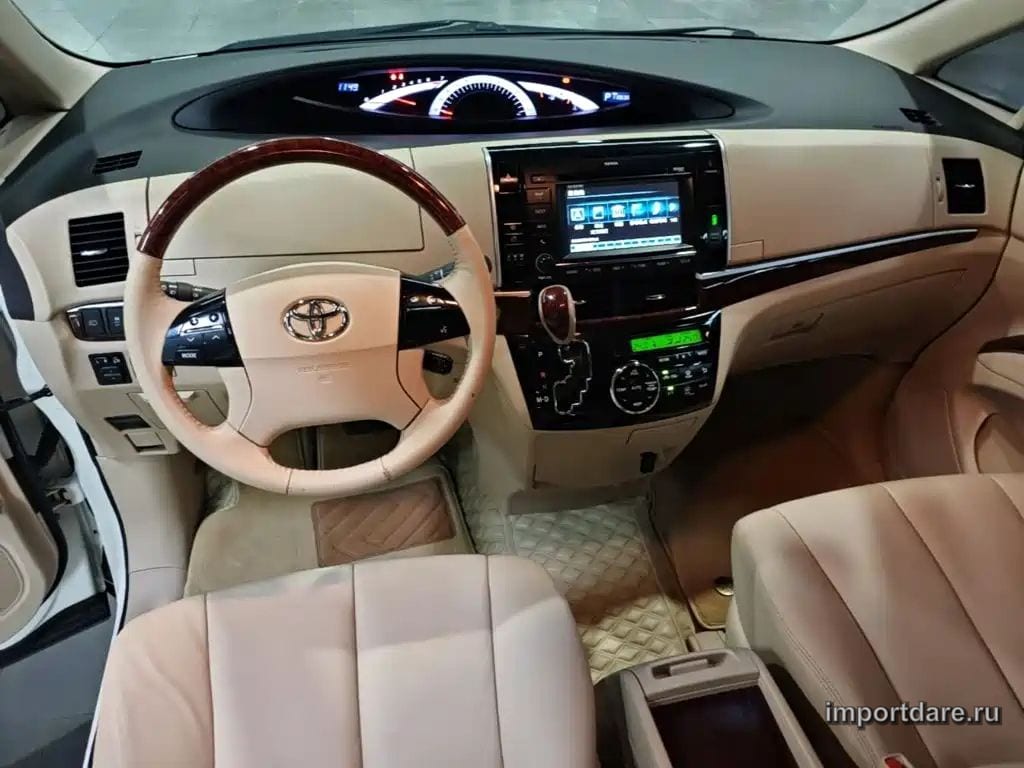 TOYOTA PREVIA 2018 — 110 600 км, белый, Китай — под ключ — фото 10