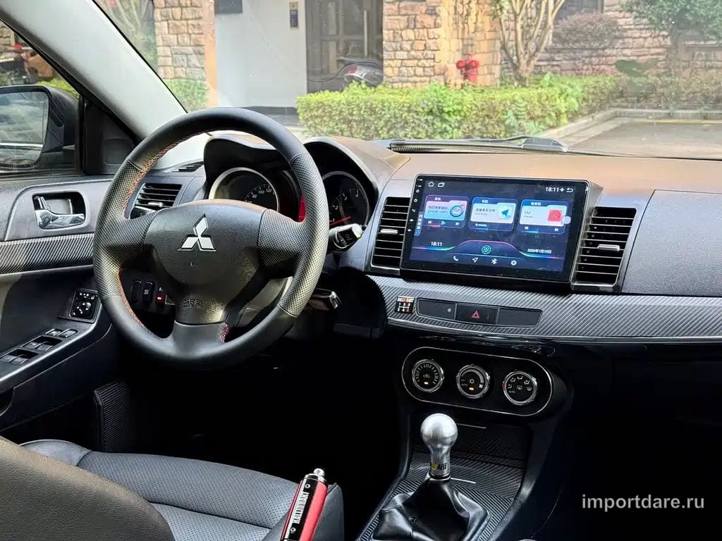 MITSUBISHI LANCER EX 2019 — 90 000 км, чёрный, Китай — под ключ — фото 4