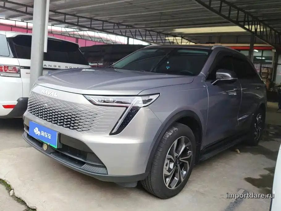 HAVAL XIAOLONG MAX 2023 — 15 000 км, серебристый, Китай — под ключ — фото 1