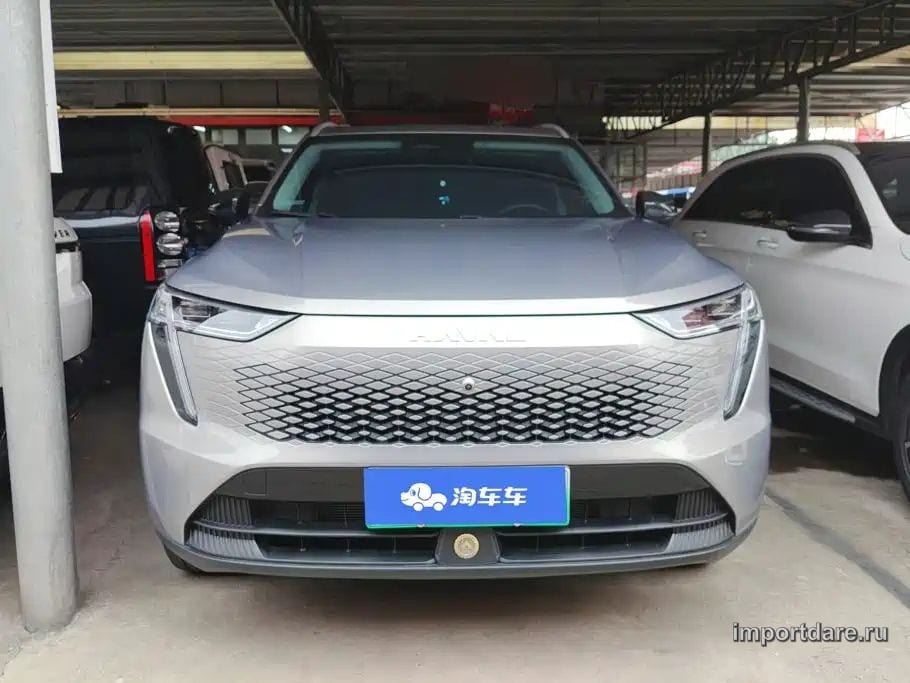 HAVAL XIAOLONG MAX 2023 — 15 000 км, серебристый, Китай — под ключ — фото 2