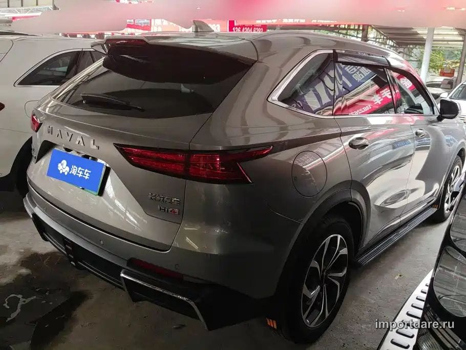 HAVAL XIAOLONG MAX 2023 — 15 000 км, серебристый, Китай — под ключ — фото 3