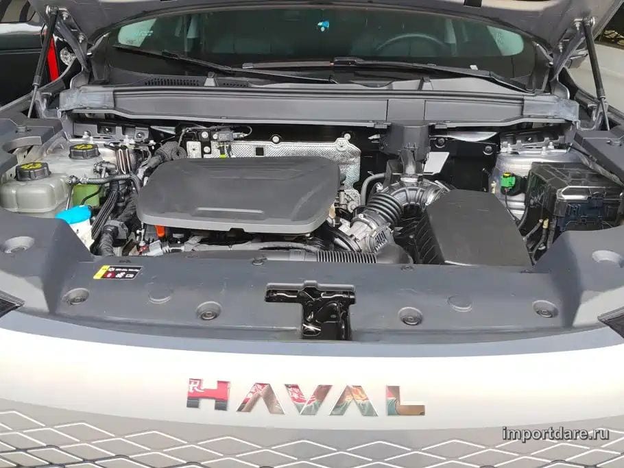 HAVAL XIAOLONG MAX 2023 — 15 000 км, серебристый, Китай — под ключ — фото 10