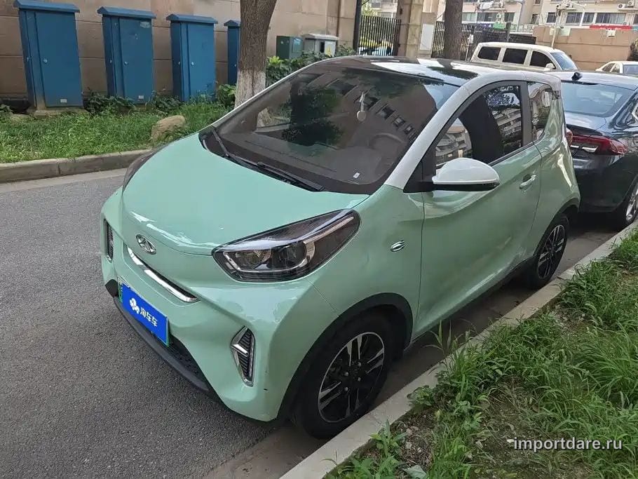 CHERY LITTLE ANT 2023 — 26 300 км, зелёный, Китай — под ключ — фото 1
