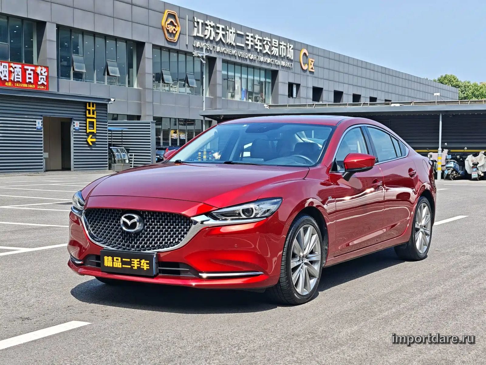 MAZDA MAZDA6 ATENZA 2021 — 75 000 км, пурпурный, Китай — под ключ — фото 1