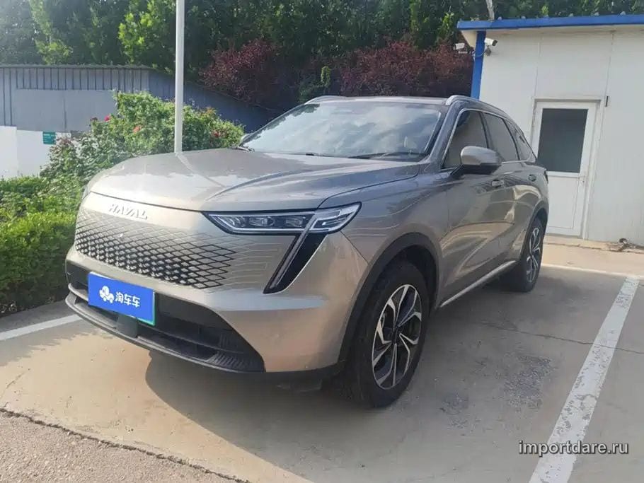HAVAL XIAOLONG MAX 2023 — 15 000 км, серебристый, Китай — под ключ — фото 1