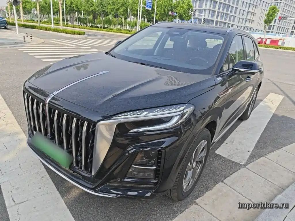 HONGQI HS3 PHEV 2025 — 900 км, чёрный, Китай — под ключ — фото 1