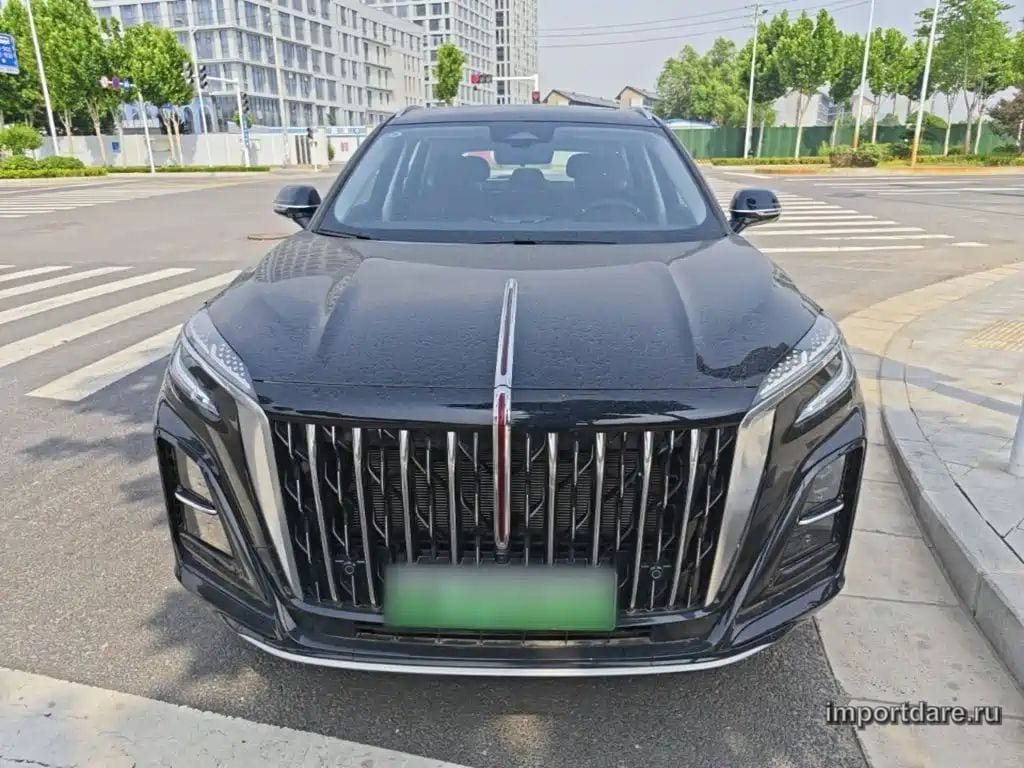 HONGQI HS3 PHEV 2025 — 900 км, чёрный, Китай — под ключ — фото 3