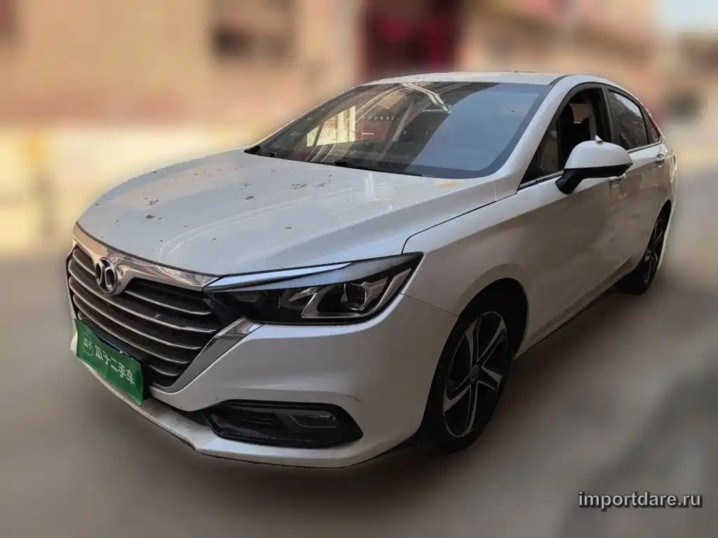 BAIC SENOVA D50 2019 — 80 500 км, белый, Китай — под ключ — фото 1