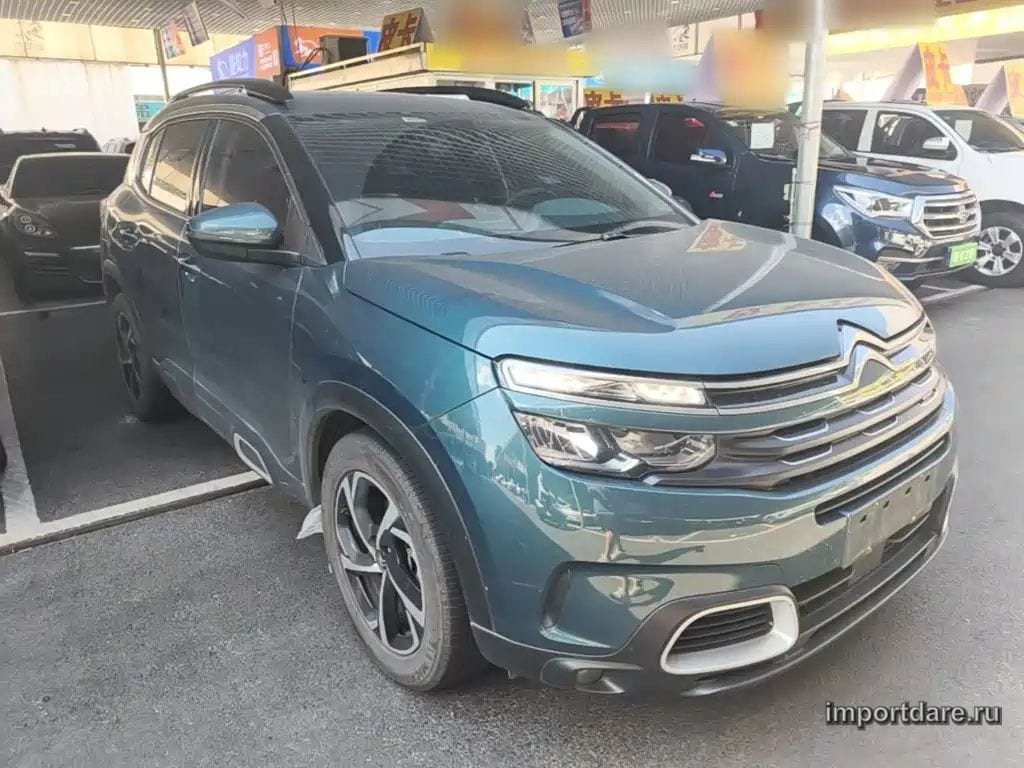 CITROEN C5 AIRCROSS 2019 — 129 100 км, зелёный, Китай — под ключ — фото 4
