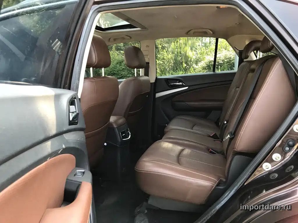 BYD S7 2015 — 110 000 км, коричневый-champagne, Китай — под ключ — фото 7