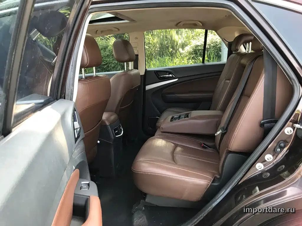 BYD S7 2015 — 110 000 км, коричневый-champagne, Китай — под ключ — фото 10