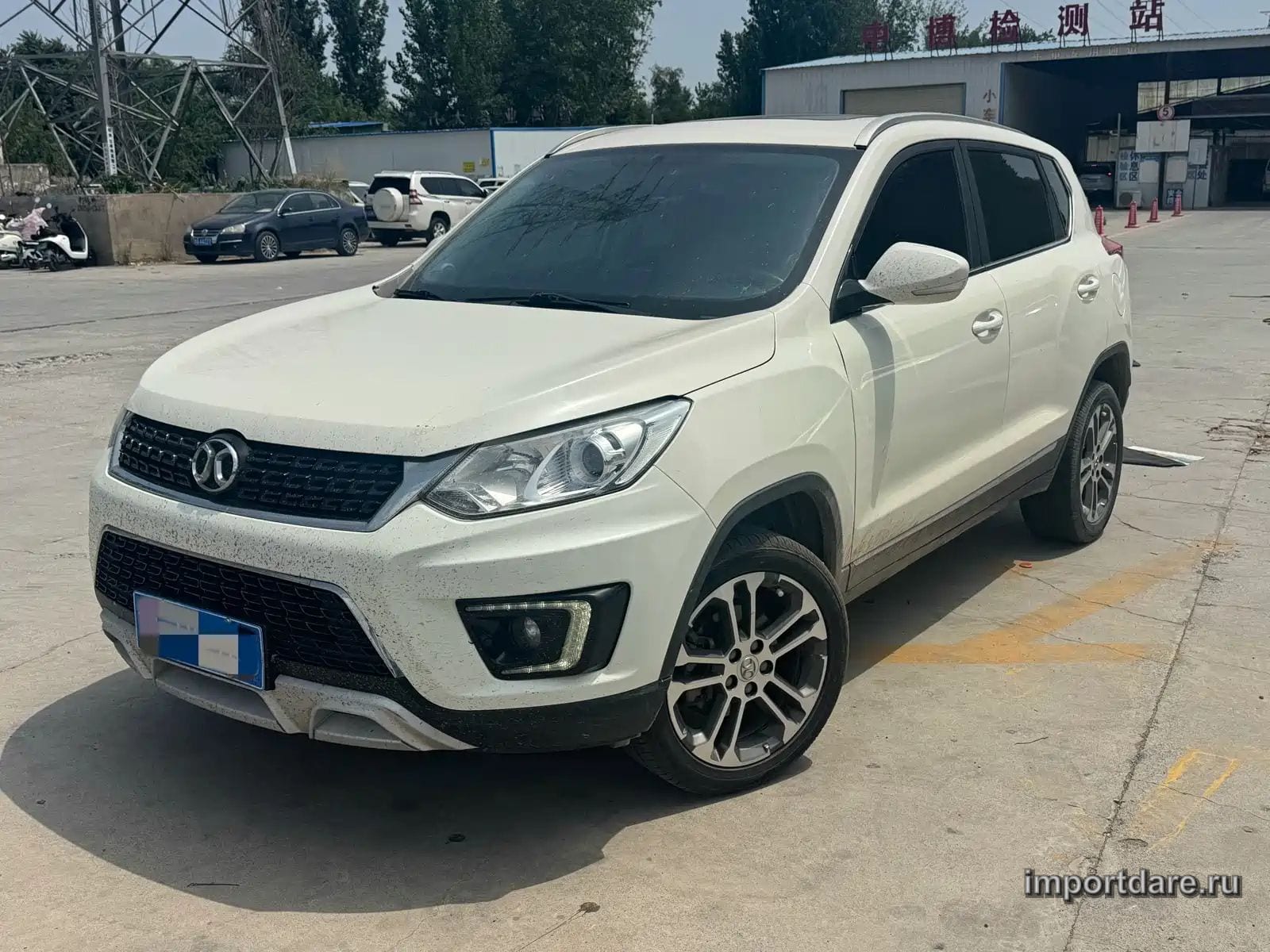 BAIC SENOVA X35 2019 — 78 000 км, белый, Китай — под ключ — фото 1