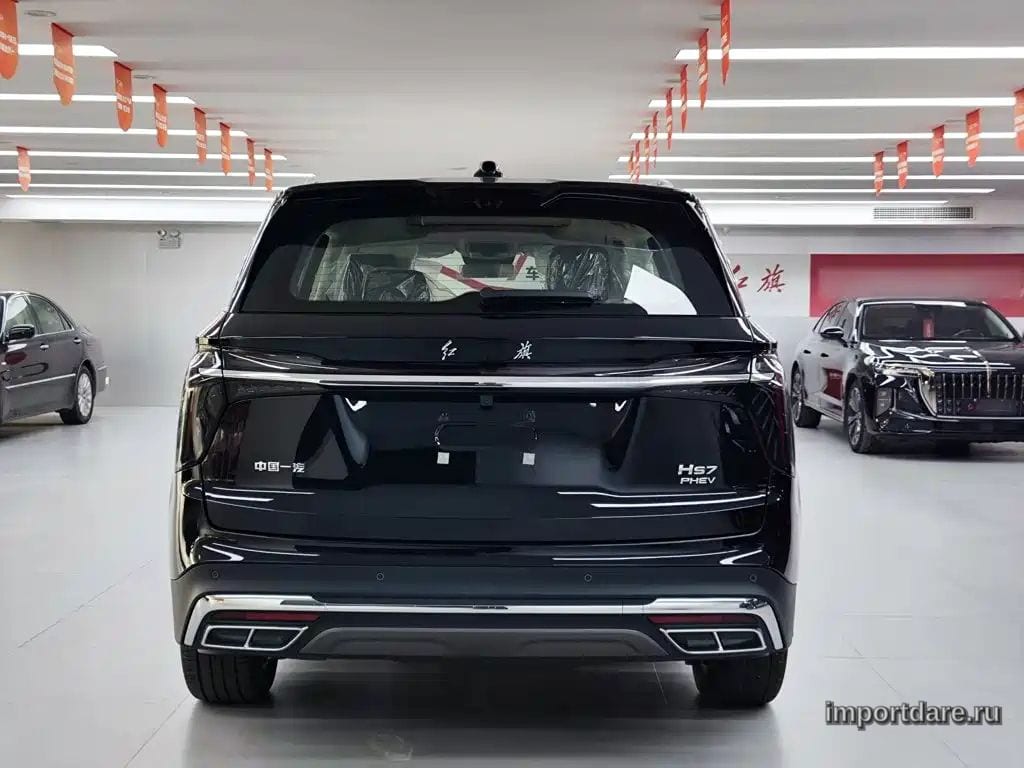 HONGQI HS7 PHEV 2026 — 100 км, чёрный, Китай — под ключ — фото 5